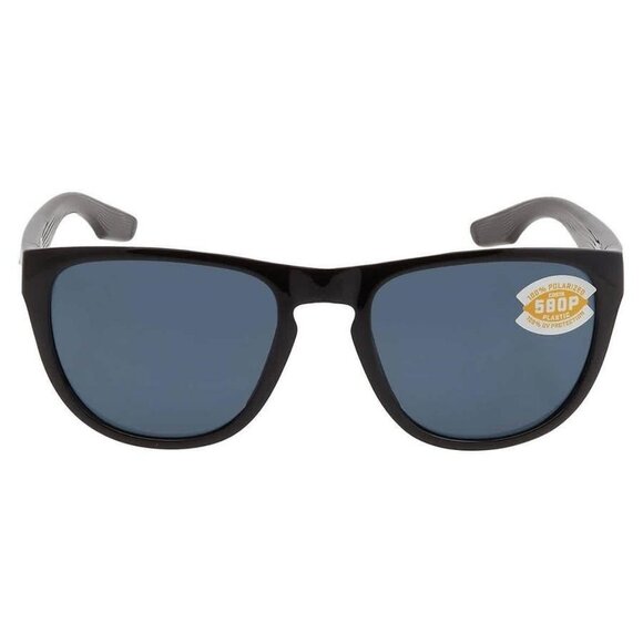 Costa Del Mar Irie Gray Polarized Polycarbonate 580P Aviator Unisex Sun - Picture 1 of 4